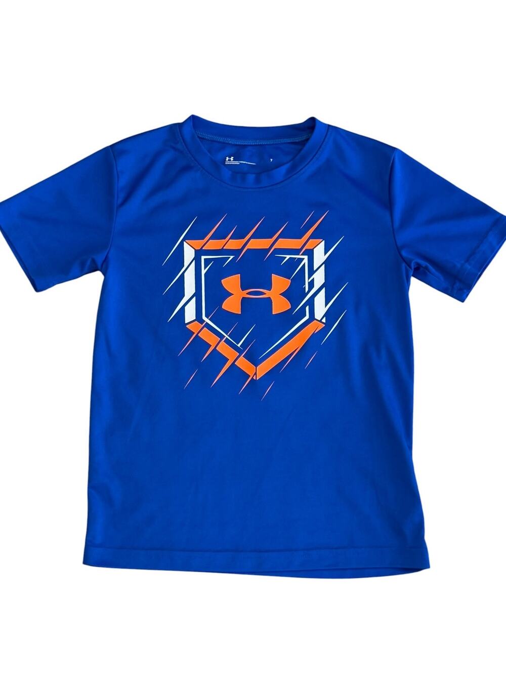 UNDER ARMOUR Boys Drifit Top Size 7